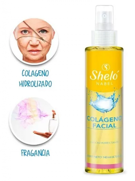 Colageno Facial Cuello Y Escote En Locion Humectante Shelo Nabel