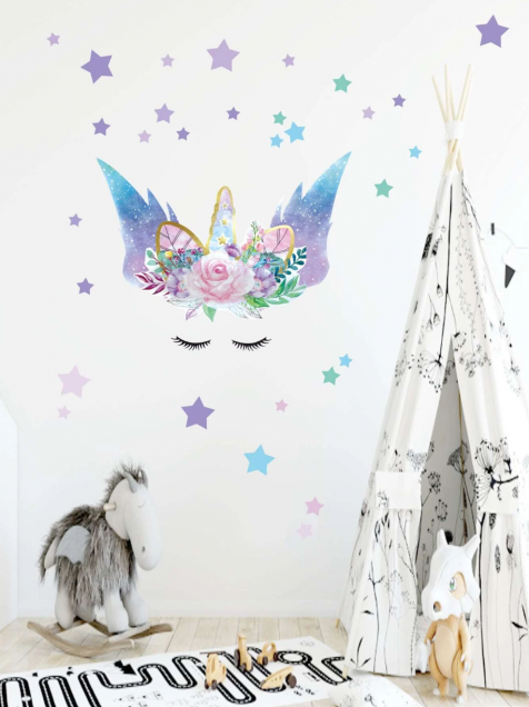 Pegatina De Pared Unicornio Sohishop LolaPay