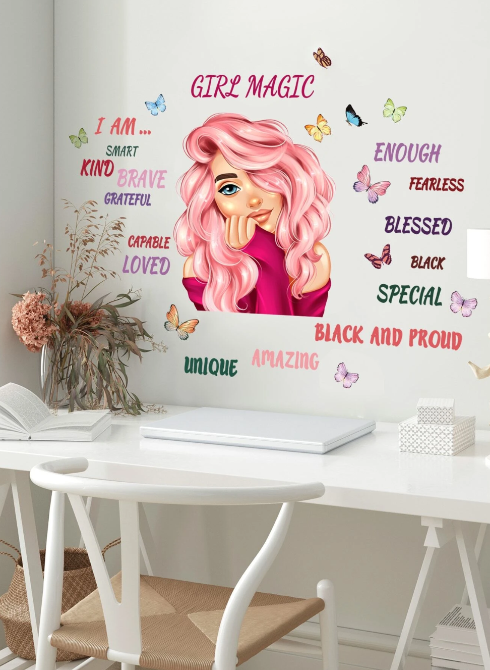 Pegatina De Pared Girl Magic Sohishop LolaPay