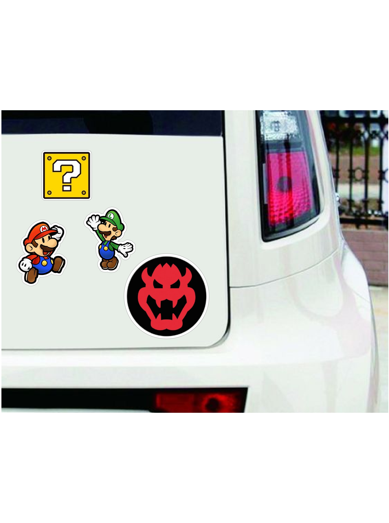 Stickers De Mario Bros En Vinilo Pack De Piezas Pinwistickers