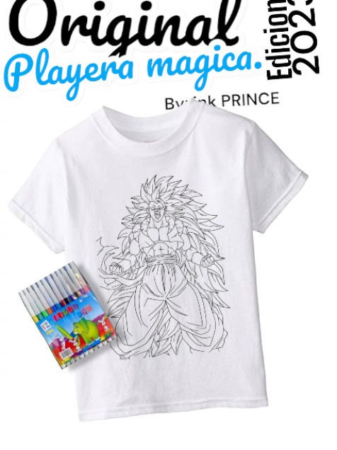 Playera para colorear online infantil