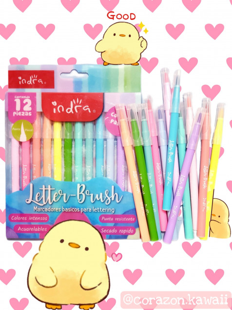 colores indra 12 piezas