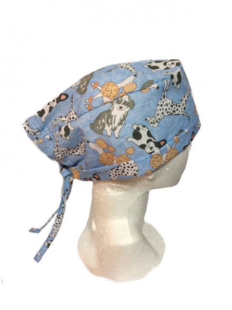 Gorro Medico Quirurgico Quirofano Estampado Perritos