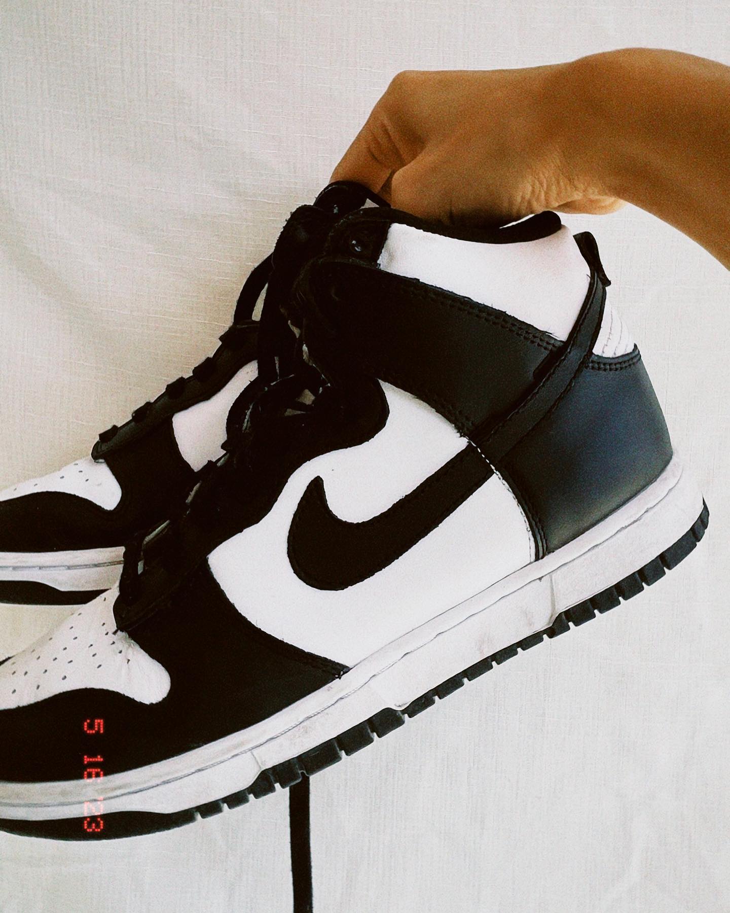 nike dunk high panda foot locker