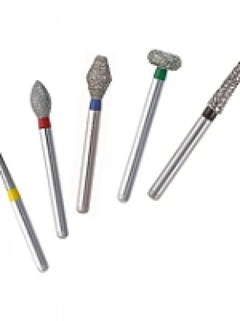 PROXXON Set 4 Frese Per Vetro - Punta Diamantata E Carburo Di Silicio Per Incisione E Lavorazione - Foto 2