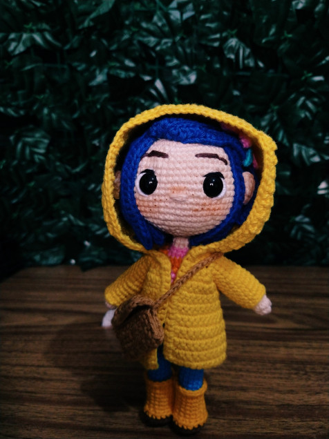 Muñeca coraline tejida a crochet clearance