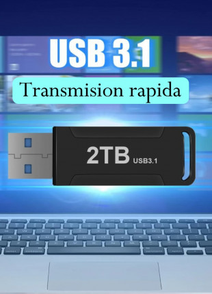  Mini SSD Disco duro externo de estado sólido 1 tb/256 gb/128  gb, almacenamiento de respaldo móvil portátil Tpye-c, adecuado para  computadoras de escritorio, portátiles, Macbooks, televisores de teléfonos  inteligentes (128 GB
