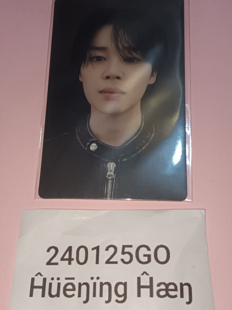 Jimin Face Photocard Go Lolapay