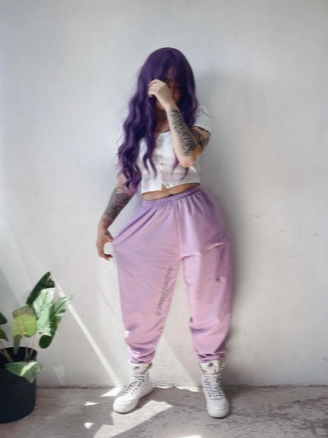Jogger lila best sale