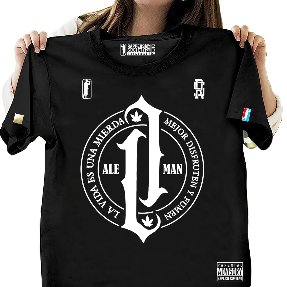 PLAYERA ALEMAN RAPERO HIP HOP DEPORTE FAN ART RAPPERS SOCIETY ...