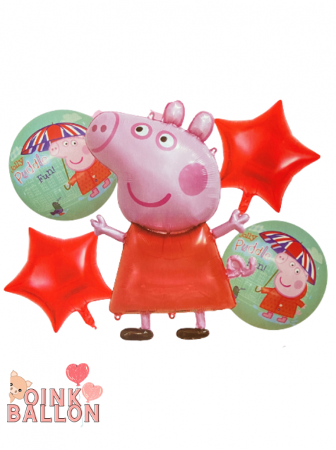 Piñata Armable para Cumpleaños - Peppa Pig!! Solo en Globos Yuli