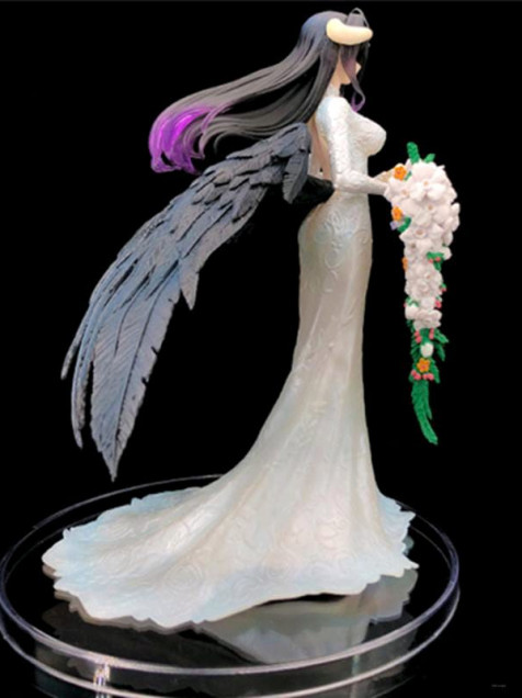 Figura Boda Overlord III Albedo Vestido De Novia Cute Alas Negras Albedo  PVC Super Realismo - KawaiiStore - LolaPay
