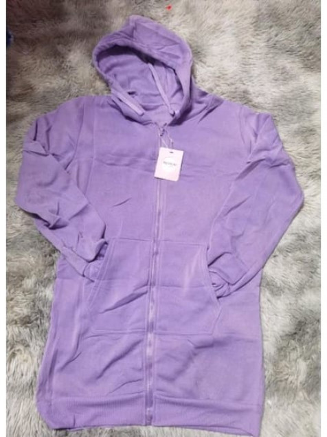 maxi sudadera con cierre