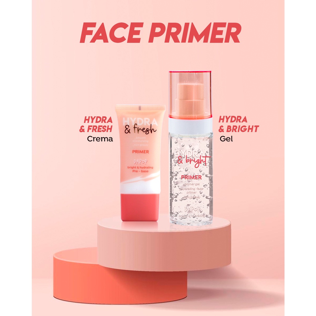 Primer en Gel Facial Hydra & bright DAPOP CristianEricSTORE LolaPay