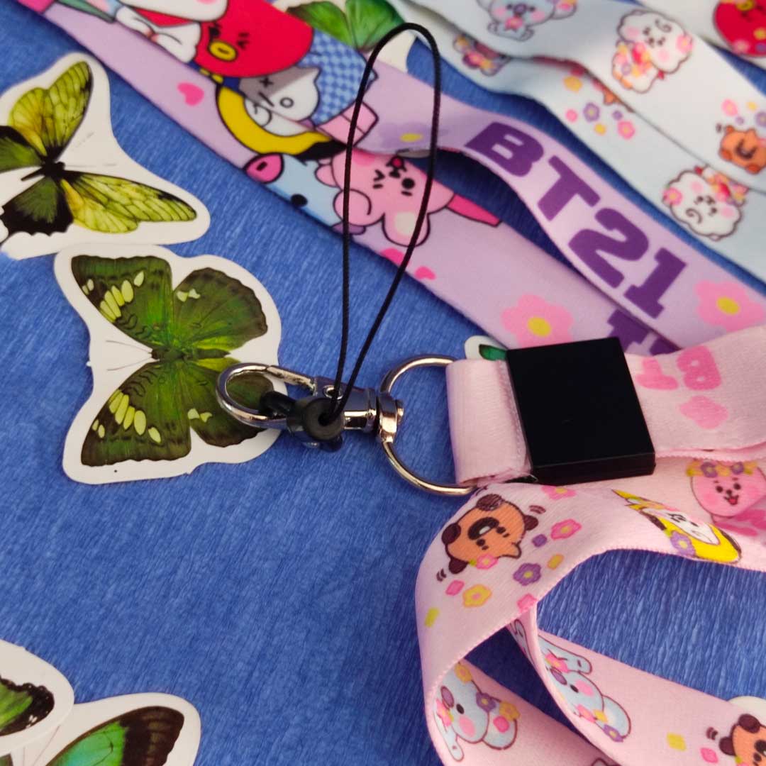 BT21 Porta Credencial BTS Tarjetero BT21 BT21 ID Holder