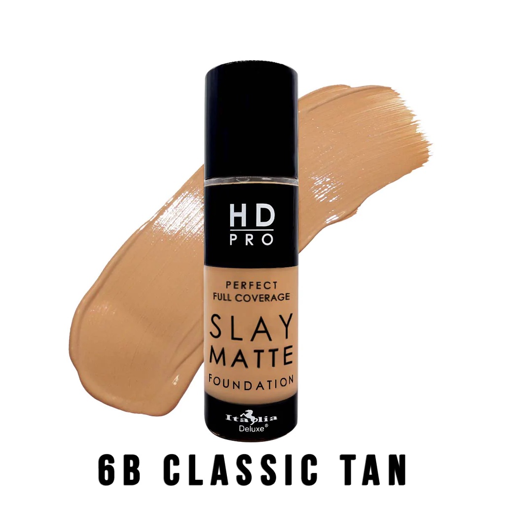 MAQUILLAJE LIQUIDO HD PRO SLAY MATTE LIQUID FOUNDATION ITALIA DELUXE