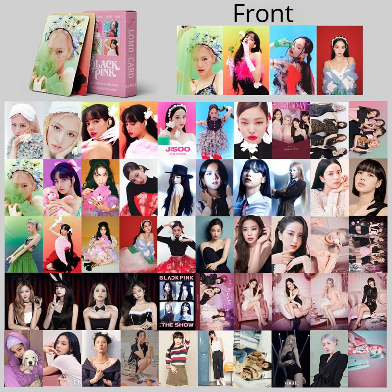 Lomo Cards fanmade 54 a 55 PCs Blackpink / Album a elegir KMart LolaPay