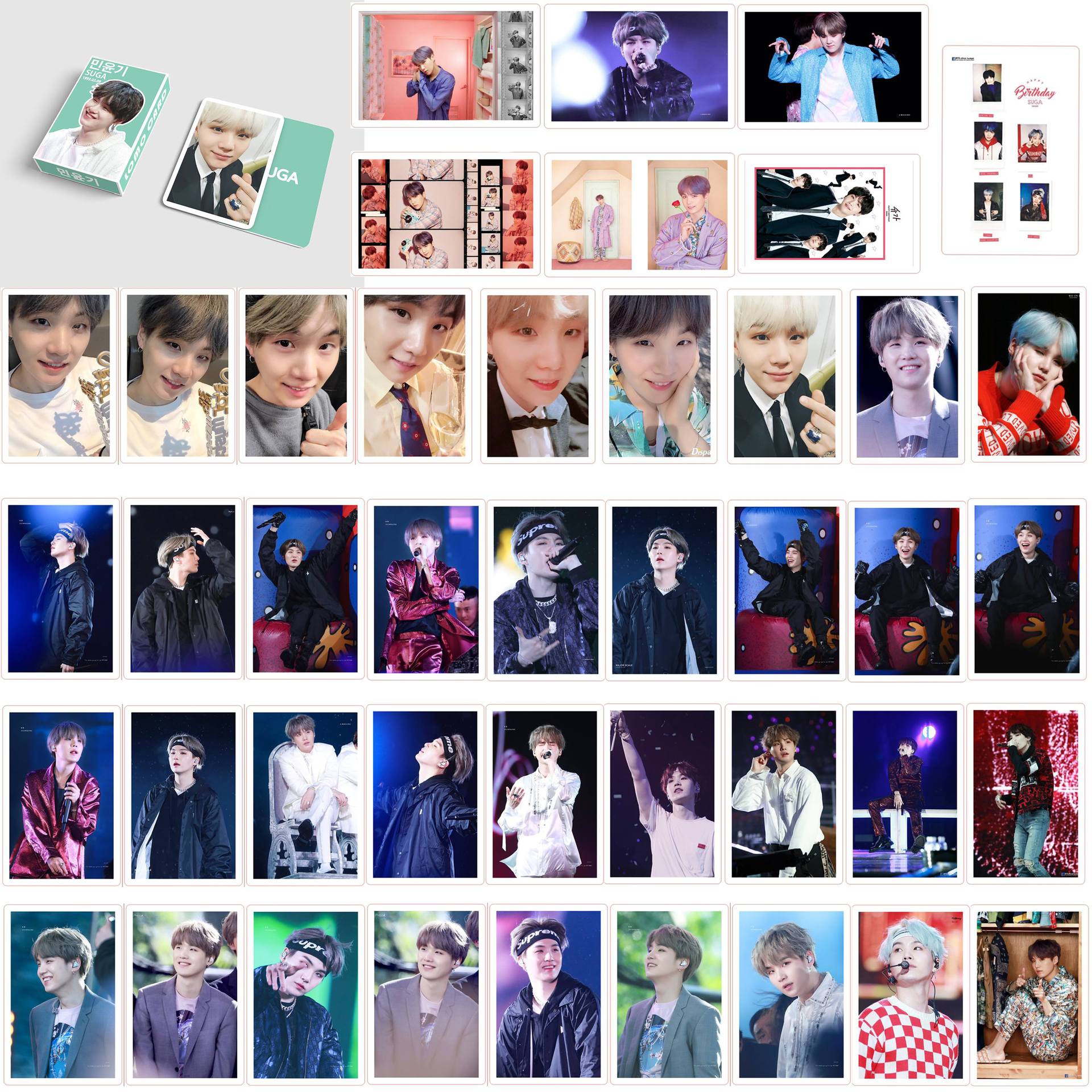 Lomo Cards Bts Pcs Album A Escoger Kmart Lolapay