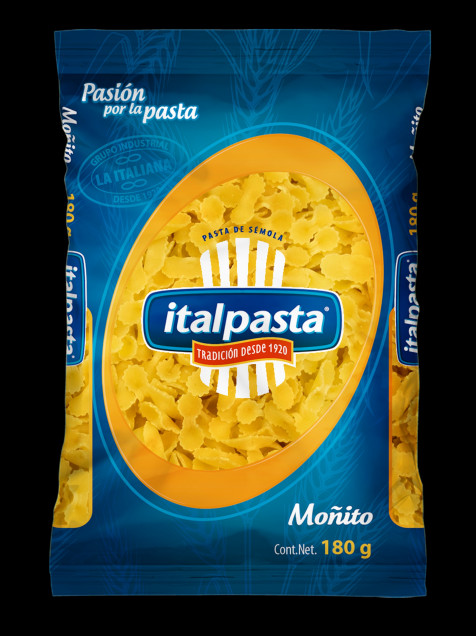 Pasta De Moñito Bolsa 180 G - ITALPASTA - ventatotalmx - LolaPay