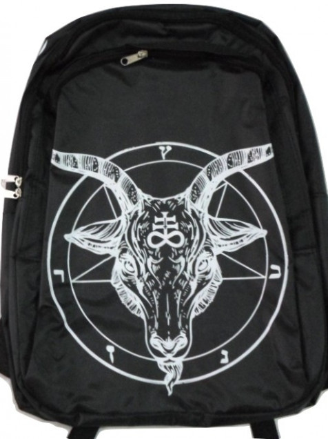 Mochila de cabra negra clearance