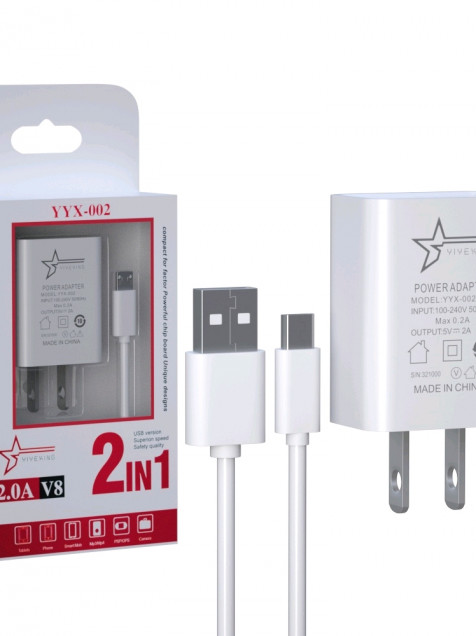 1HORA Cargador Micro USB V8 GAR064 – Mishop