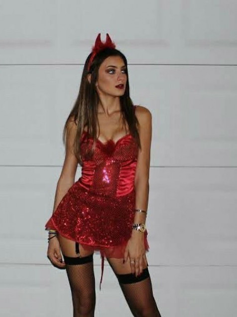 Milanuncios - Corset Victoria's Secret rojo encaje