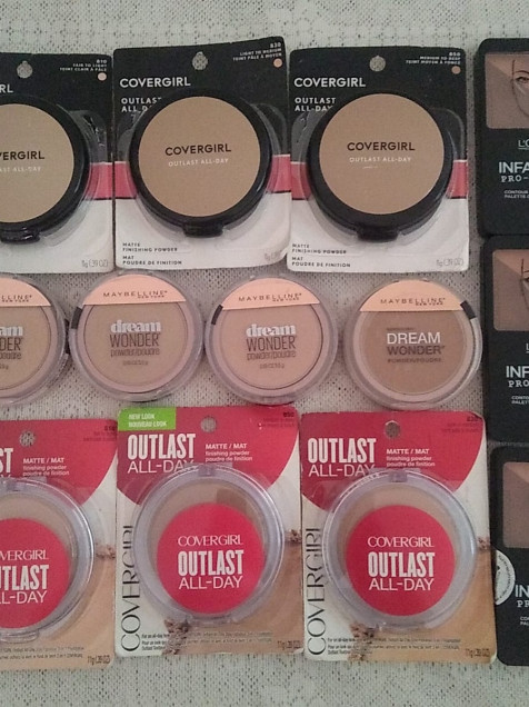 Paquete Lote Maquillaje Maybelline,loreal,covergirl 25 Pzas
