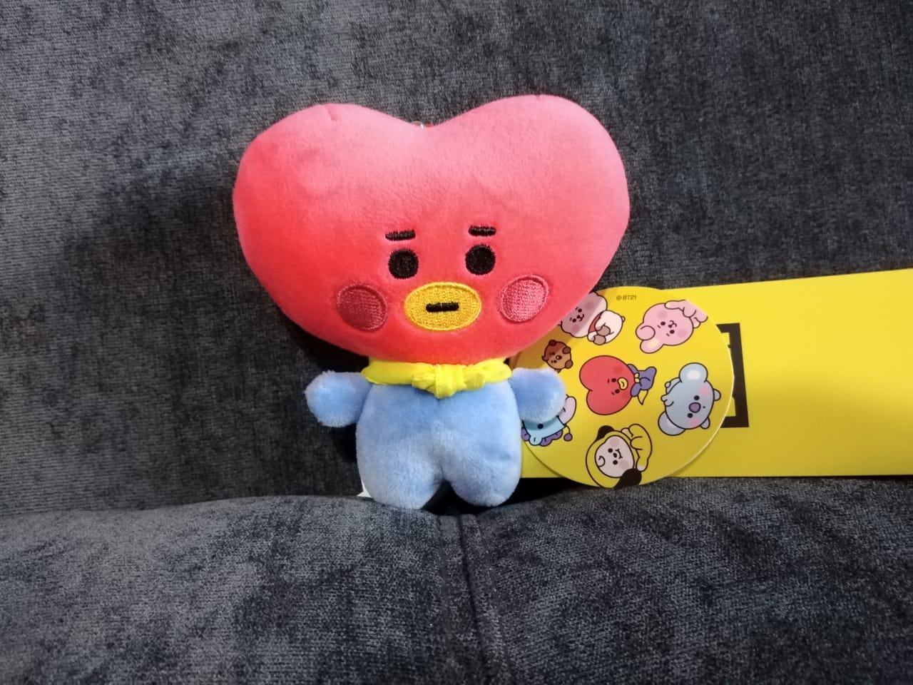 BT21 Baby Tata Bag Charm Original Line Friends - bt21storemty - LolaPay