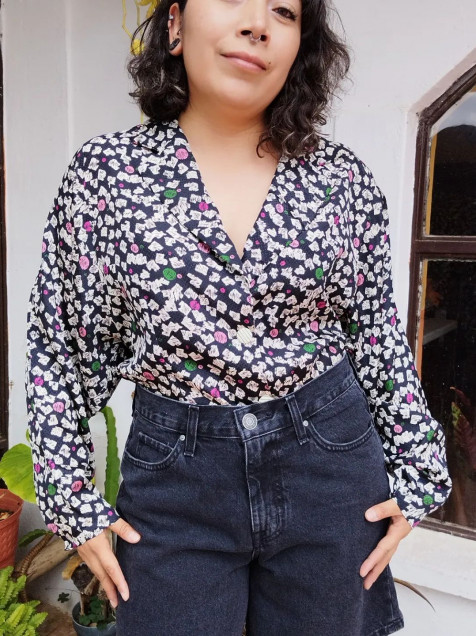 Blusas de los 80s sale