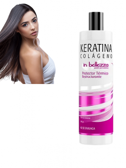 Tratamiento Capilar Keratina Y Colágeno Protector Térmico Restructurante Devabeauty Lolapay 0959