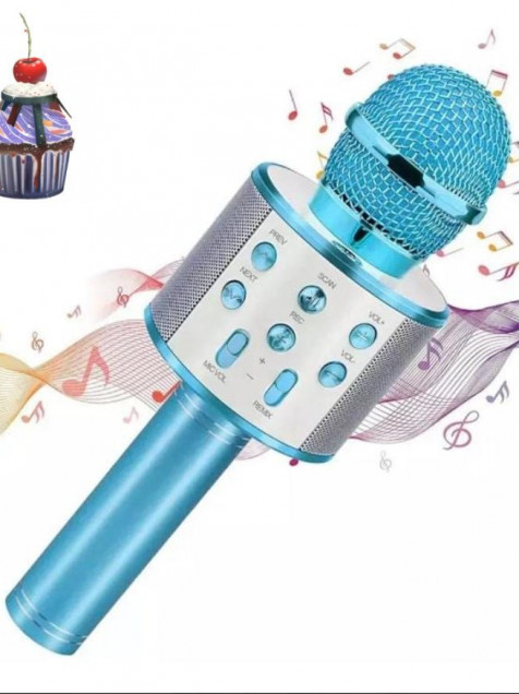 Micrófono Inalámbrico Bluetooth Karaoke Con Mezclador Bocina, Moda de  Mujer