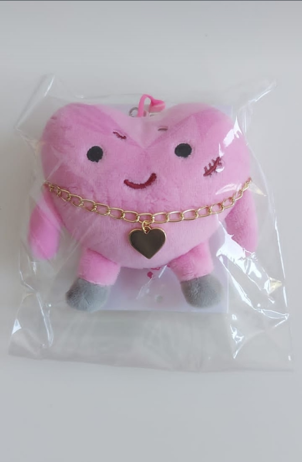 Stray Kids [CASE 143] HEART TUNG KEYRING(PINK) - WeplyMexico2022 - LolaPay