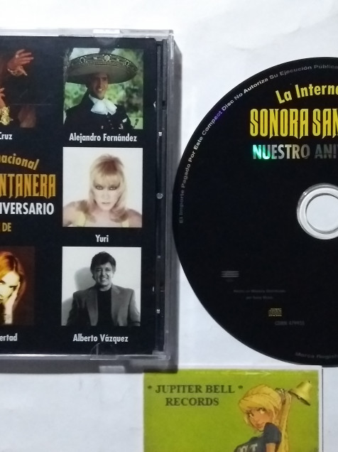 Mi Fortuna Es Amarte La Sonora Santanera Ft Yuri Sonora Santanera Aniv Cd Yuri Vicente Fdz Celia Cruz Etc